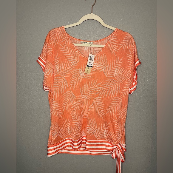 Tropical Print Top - Picture 1 of 6